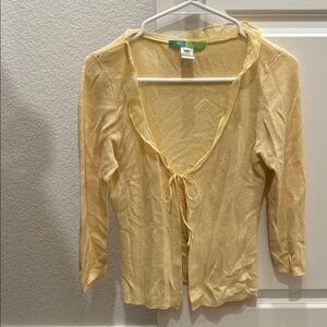 Beth Bowley Tie Front Cardigan